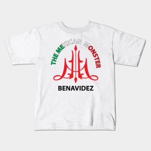 DAVID BENAVIDEZ THE MEXICAN MONSTER Kids T-Shirt